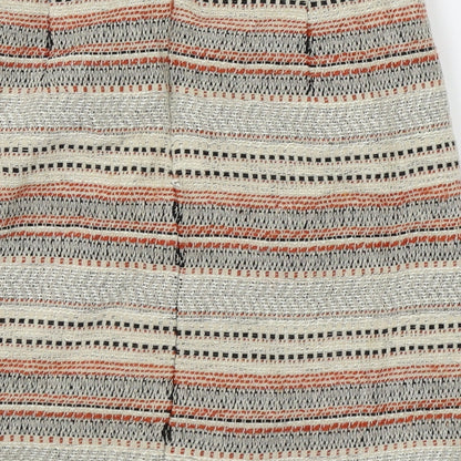 Primark Womens Multicoloured Striped  A-Line Skirt Size 10