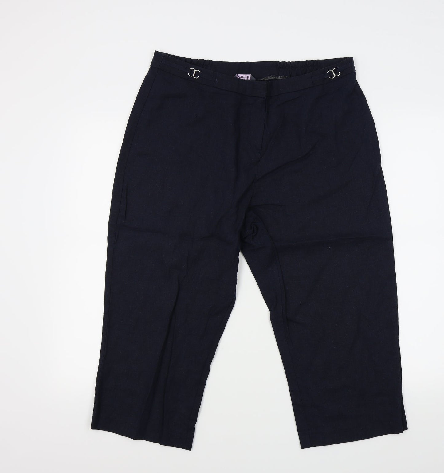 Profile Womens Blue   Trousers  Size 16 L20 in
