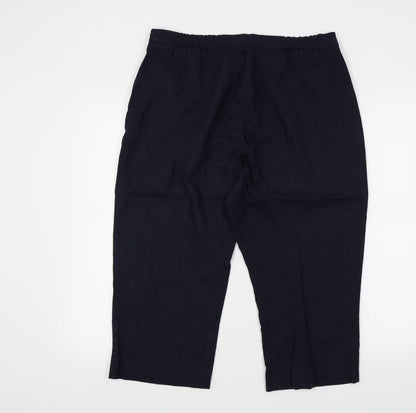 Profile Womens Blue   Trousers  Size 16 L20 in