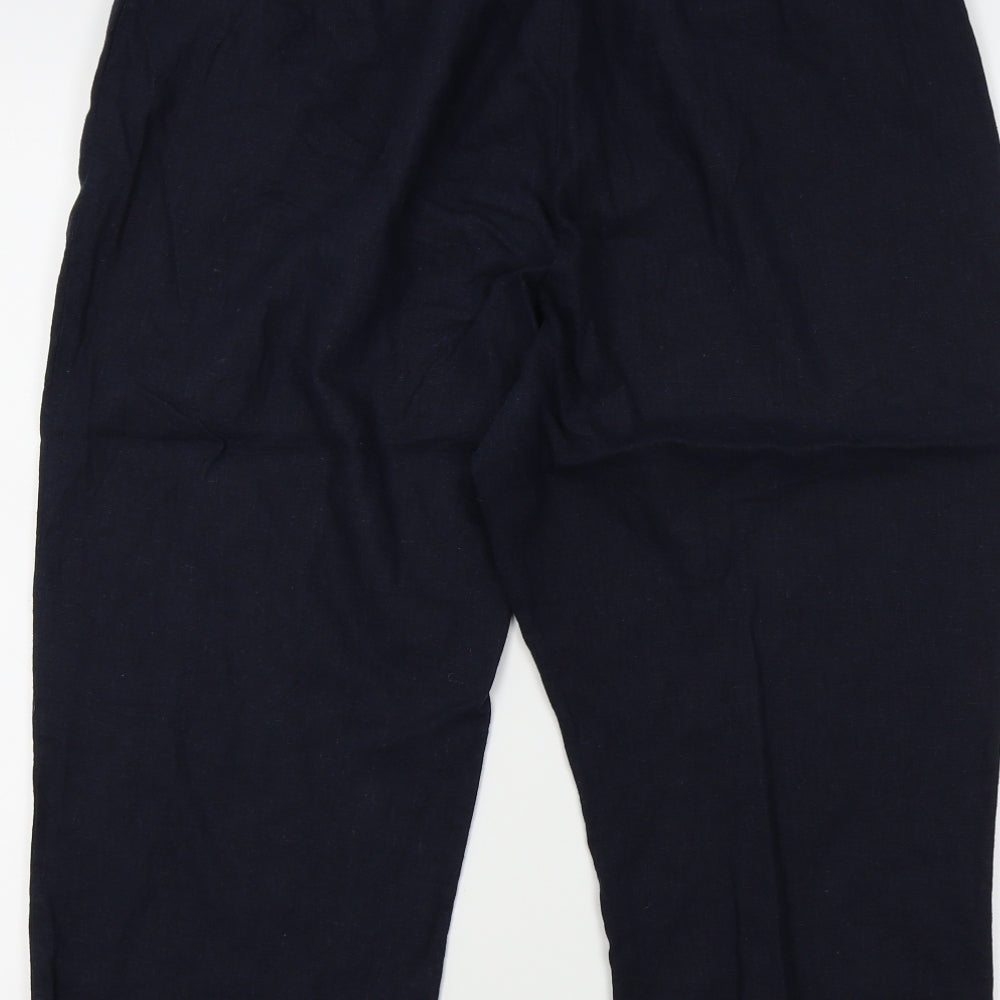 Profile Womens Blue   Trousers  Size 16 L20 in