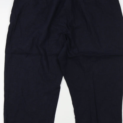 Profile Womens Blue   Trousers  Size 16 L20 in