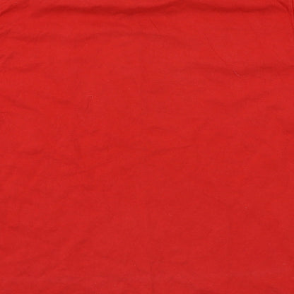 Fruit of the Loom Boys Red   Basic T-Shirt Size 9 Years  - inspired