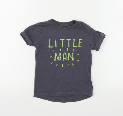 Next Boys Green Houndstooth  Basic Polo Size 12-18 Months