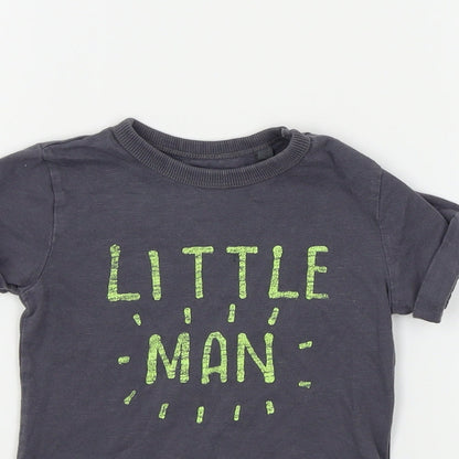 Next Boys Green Houndstooth  Basic Polo Size 12-18 Months