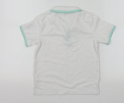 Slazenger Boys White   Basic Polo Size 7-8 Years