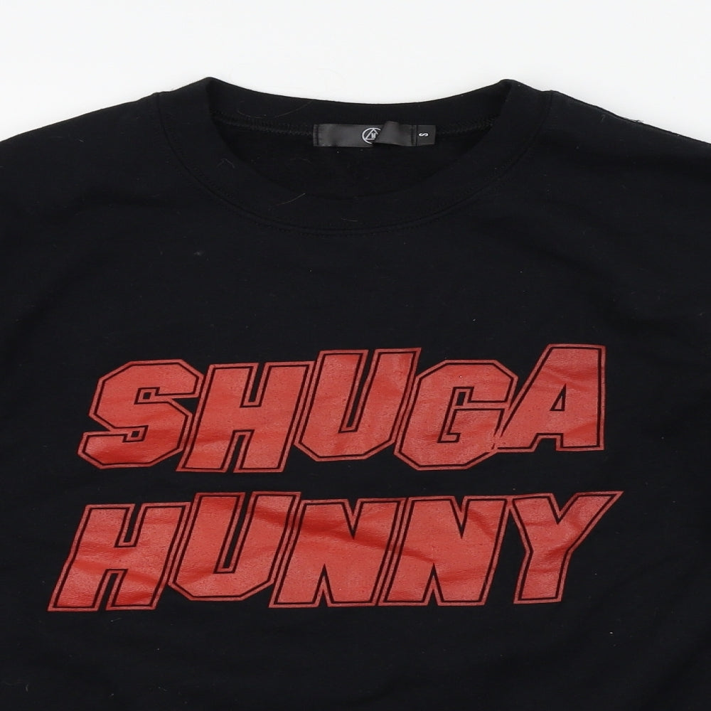 Missguided Womens Black   Pullover Jumper Size S  - SHUGA HUNNY