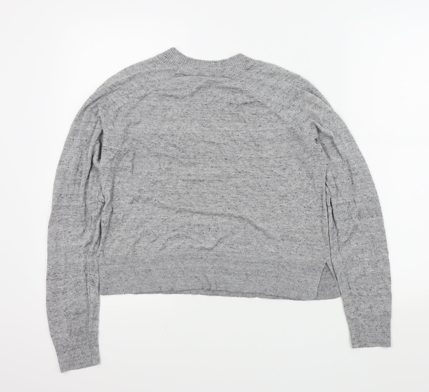 H&M Womens Grey   Pullover Jumper Size M