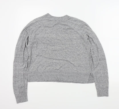 H&M Womens Grey   Pullover Jumper Size M