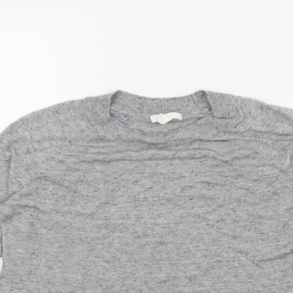 H&M Womens Grey   Pullover Jumper Size M
