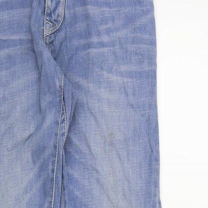 Mens UK Size 28 in RIVINGTON Regular Fit Skinny Blue Jeans