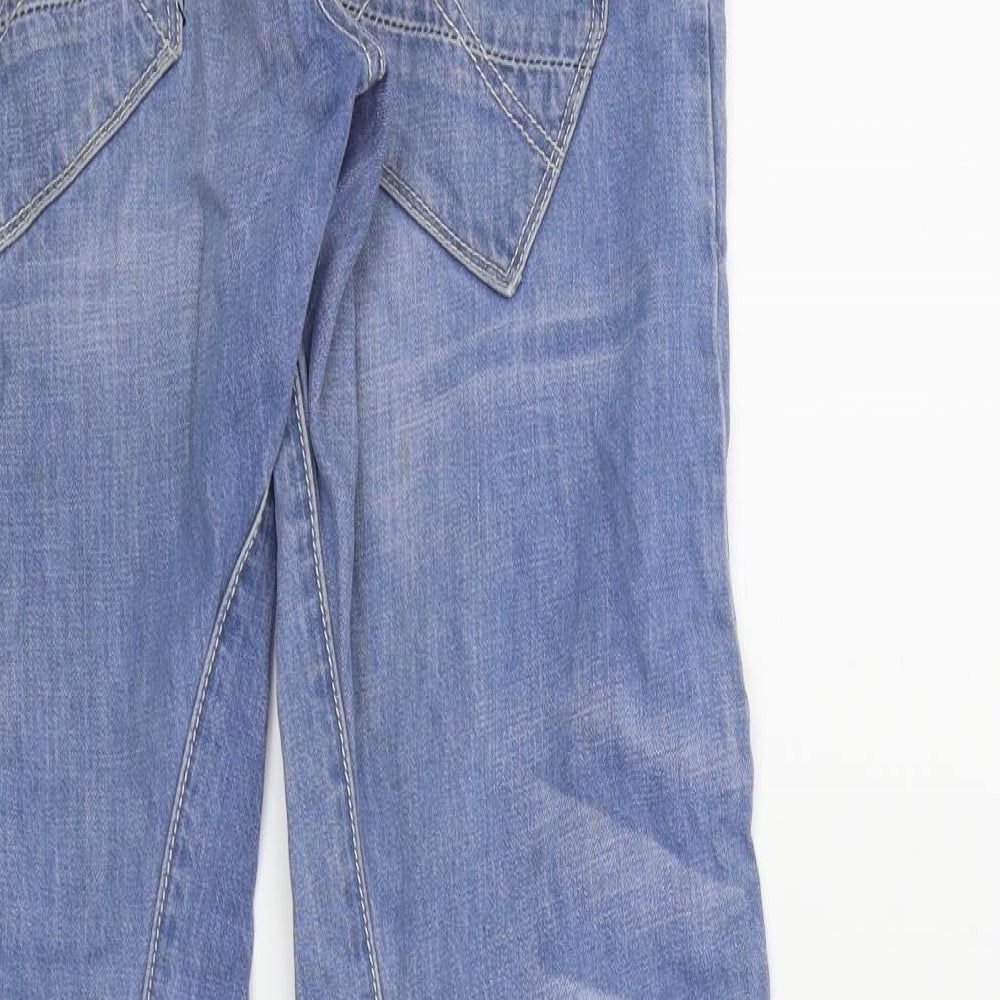 Mens UK Size 28 in RIVINGTON Regular Fit Skinny Blue Jeans