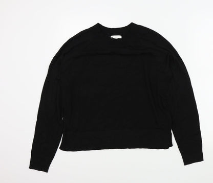H&M Womens Black   Pullover Jumper Size M