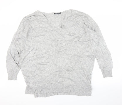 Primark Womens Grey   Pullover Jumper Size M