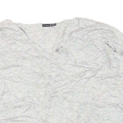 Primark Womens Grey   Pullover Jumper Size M