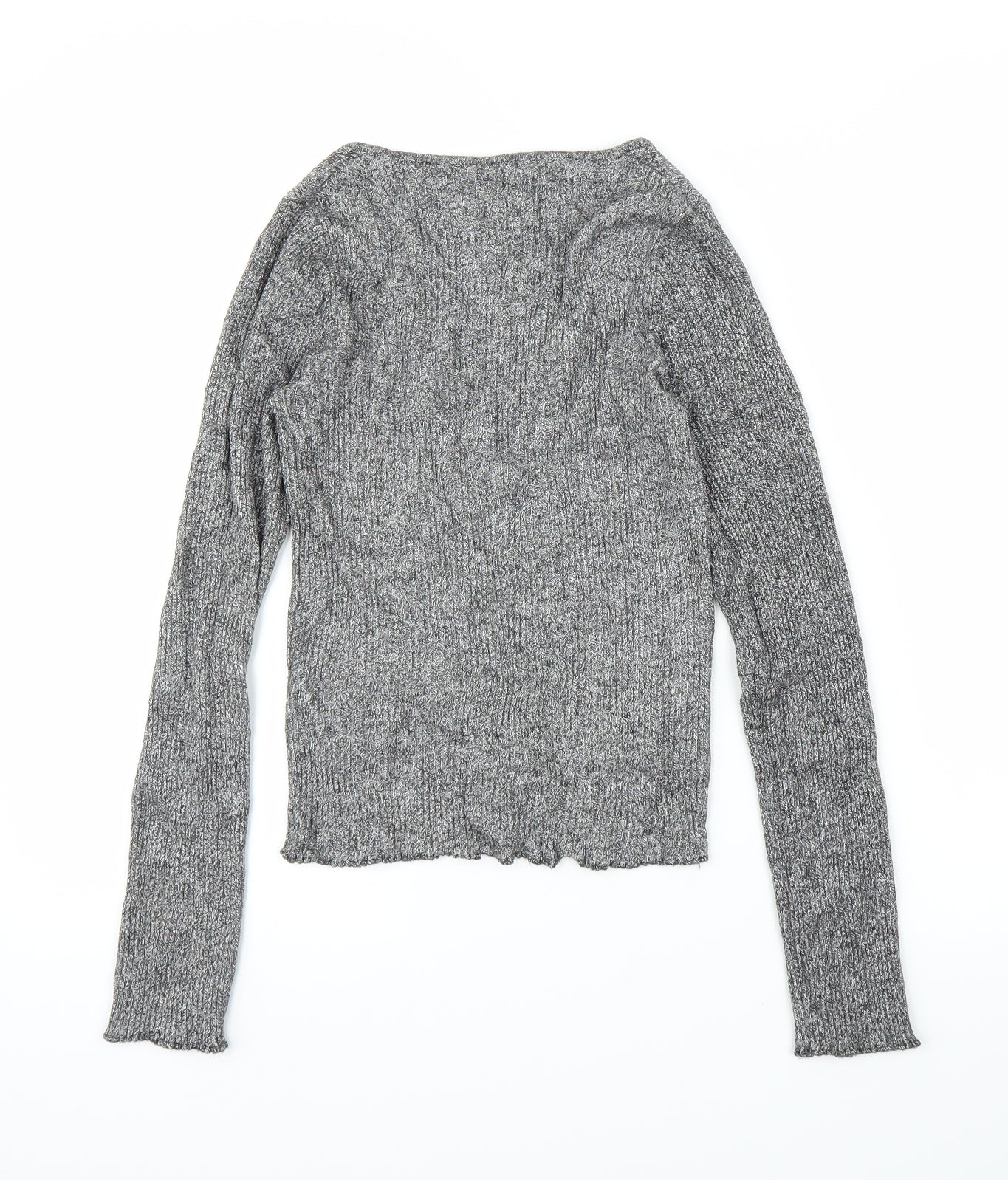 Bershka Womens Grey   Pullover Jumper Size XS