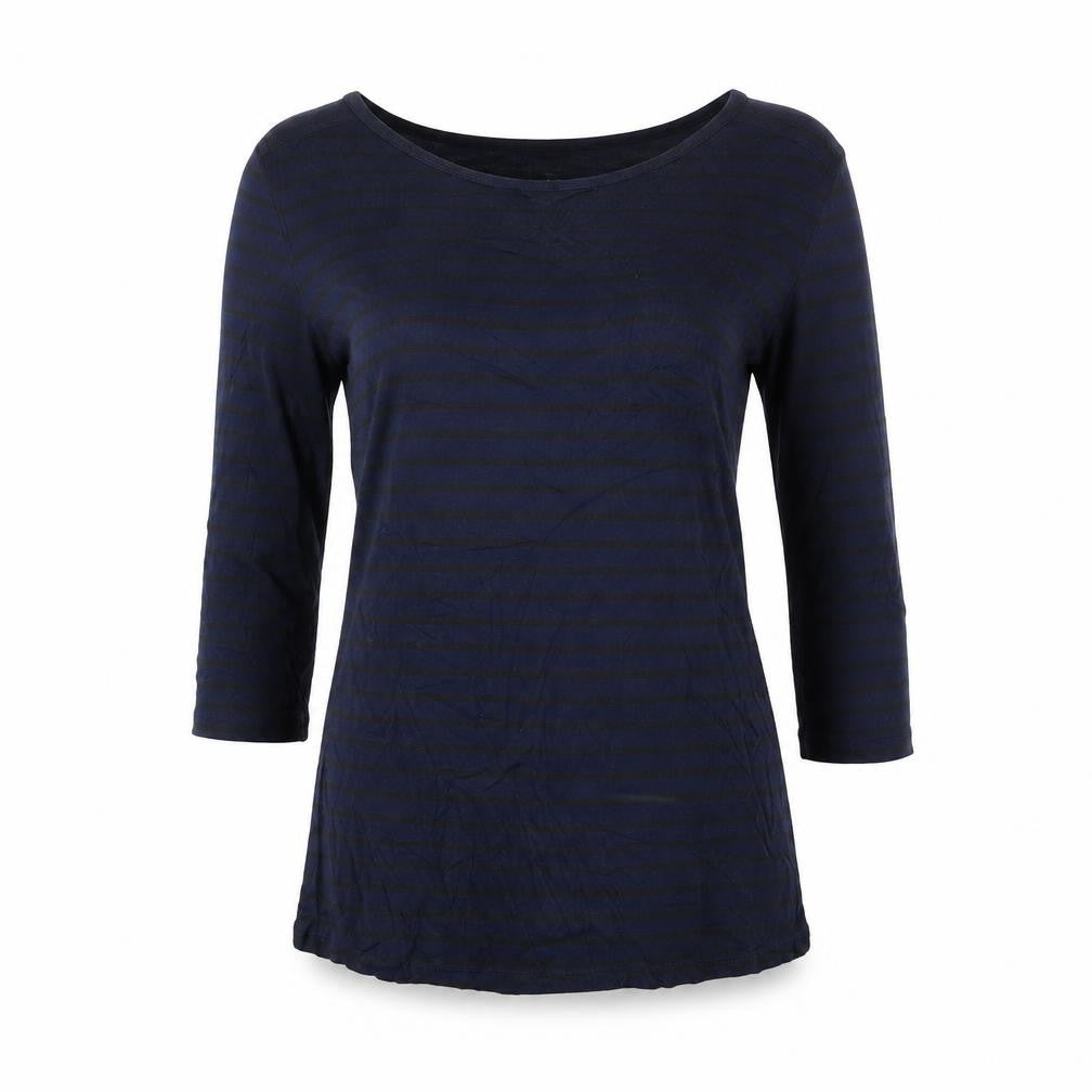 Womens UK Size S United Colors of Benetton Blue Tunic Blouse