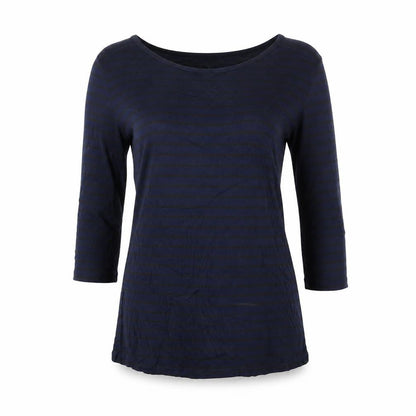 Womens UK Size S United Colors of Benetton Blue Tunic Blouse