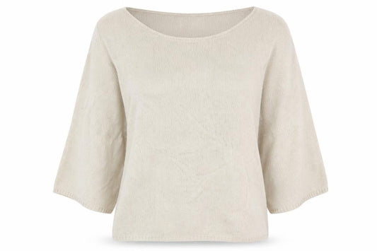Boohoo Womens Beige   Pullover Jumper Size S