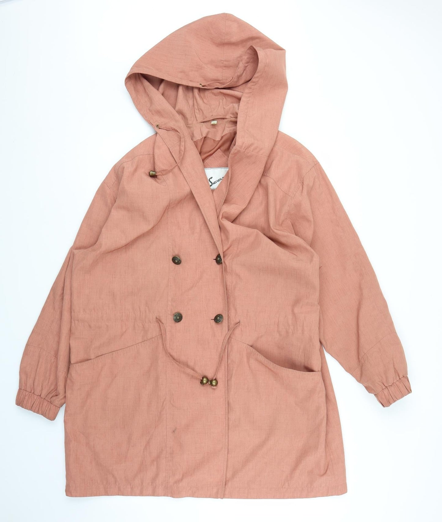 Womens UK Size 10 Savannah Pink Rain Coat