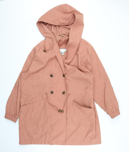 Womens UK Size 10 Savannah Pink Rain Coat