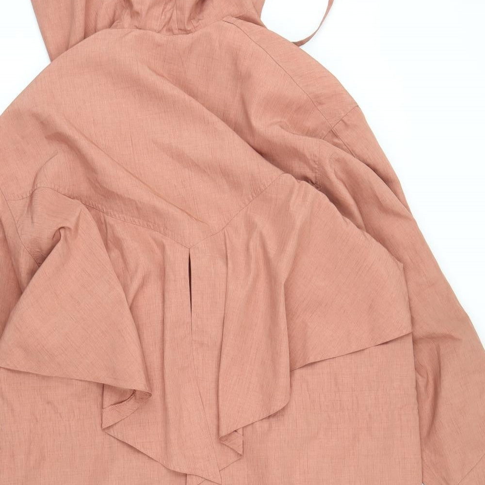 Womens UK Size 10 Savannah Pink Rain Coat