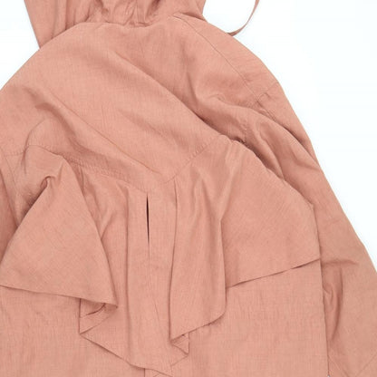 Womens UK Size 10 Savannah Pink Rain Coat