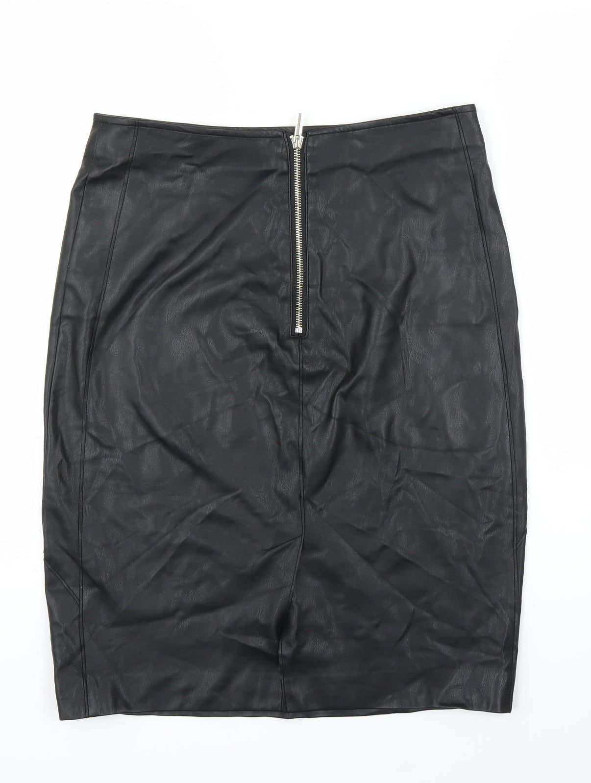 Linea Womens Black   Straight & Pencil Skirt Size 10