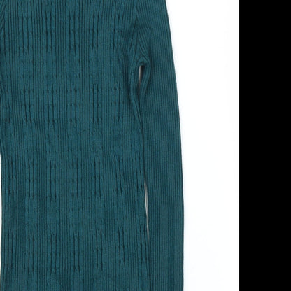 Papaya Womens Green   Pullover Jumper Size 8