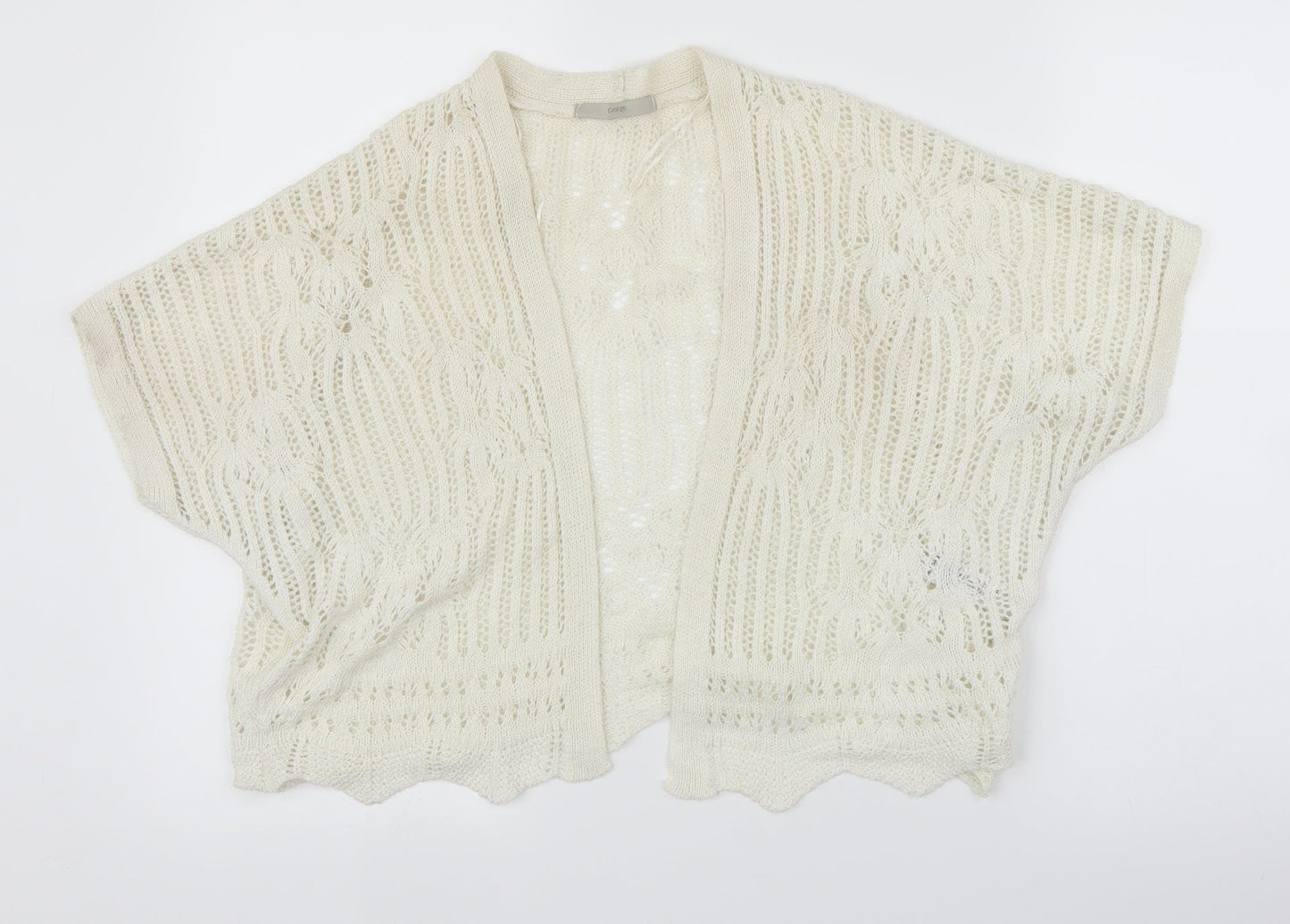 George Womens Ivory   Cardigan Jumper Size M