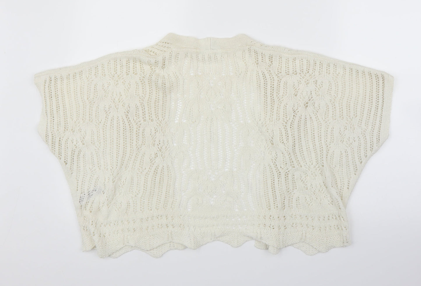 George Womens Ivory   Cardigan Jumper Size M
