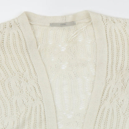 George Womens Ivory   Cardigan Jumper Size M