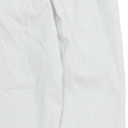 Womens UK Size 14 BHS Regular Fit Capri Grey Trousers