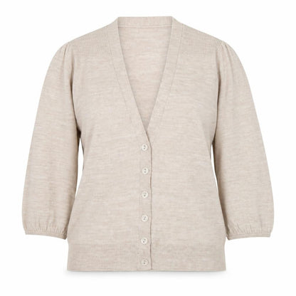 Evie Womens Beige   Cardigan Jumper Size 14