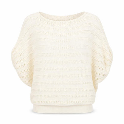 Krisp Womens Ivory   Cardigan Jumper Size M