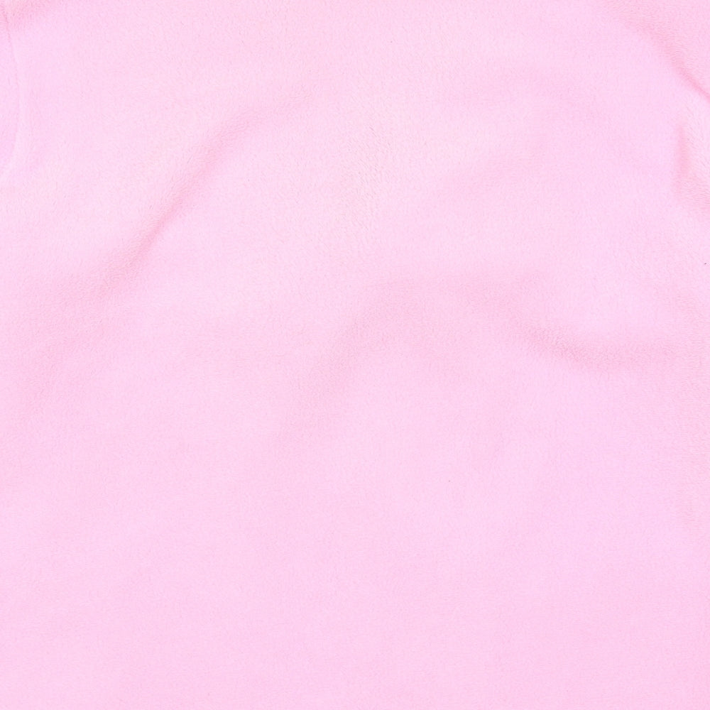 Whisper Womens Pink Solid  Kimono Robe Size 14