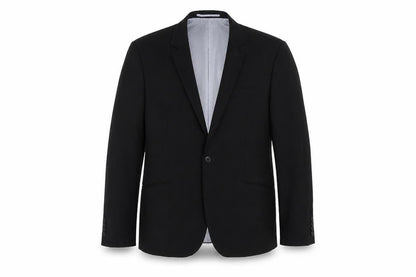 Peter Werth Mens Black   Jacket Suit Jacket Size 42