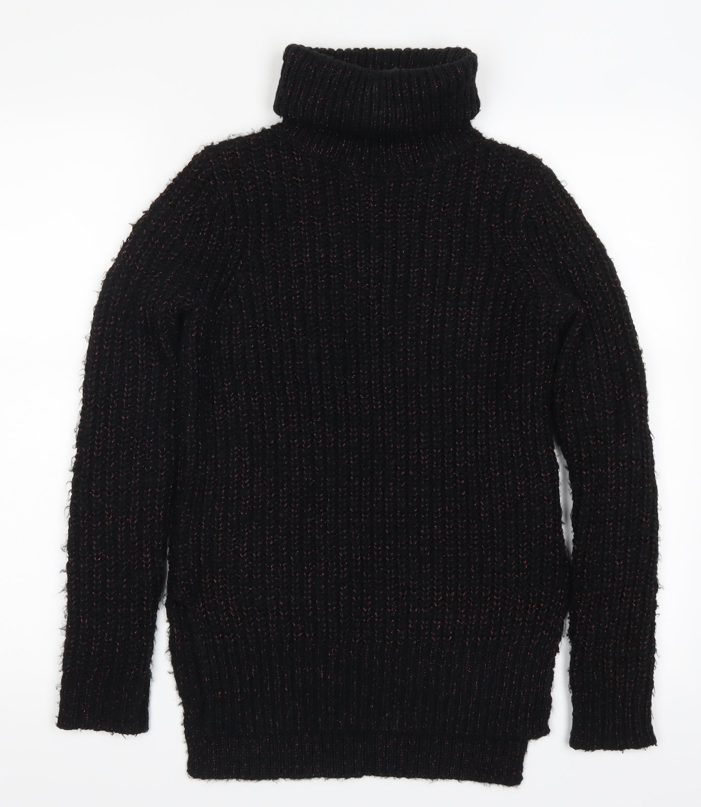 Rachel Roy Womens Black   Pullover Jumper Size XS  - Pink