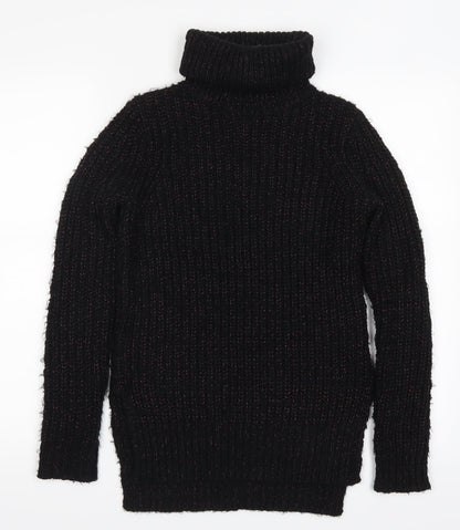 Rachel Roy Womens Black   Pullover Jumper Size XS  - Pink