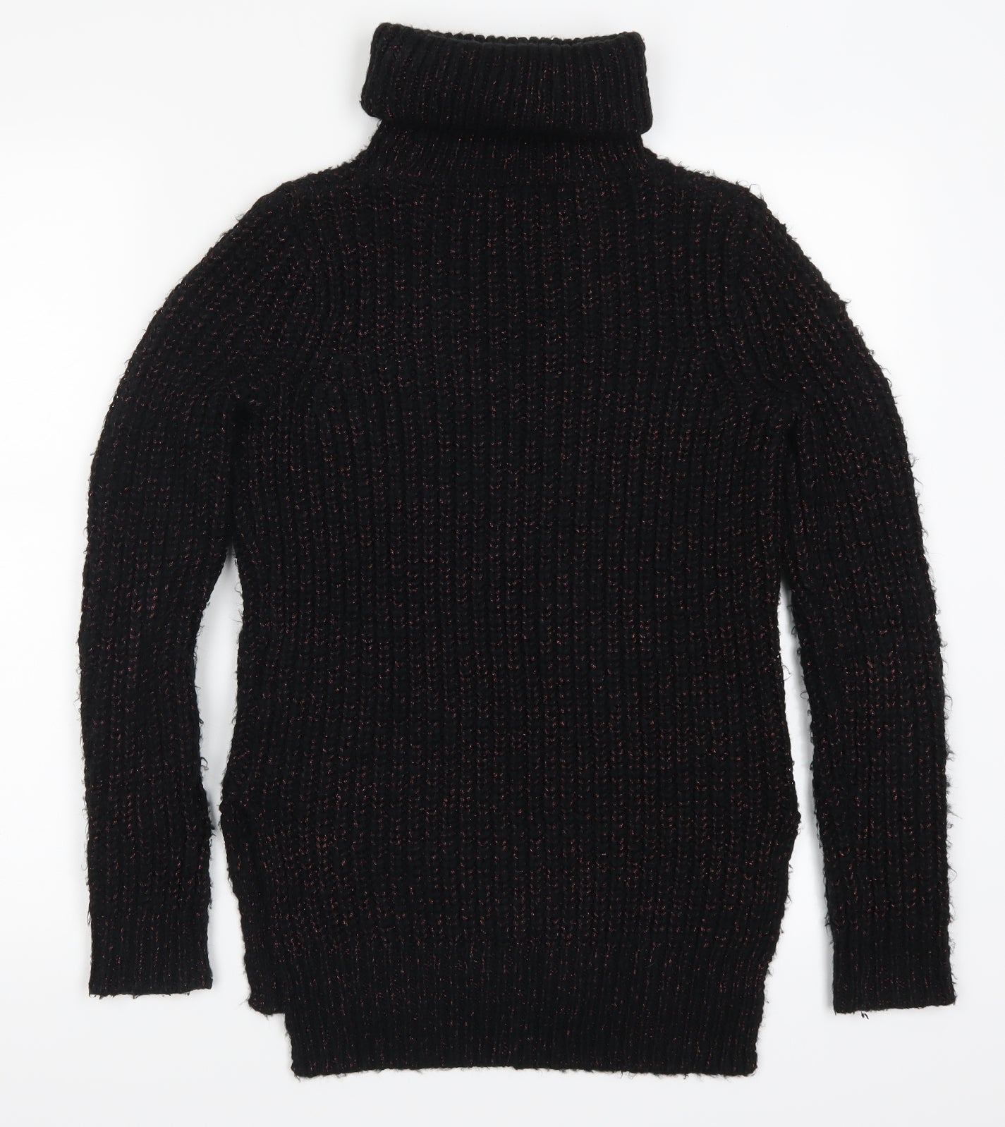 Rachel Roy Womens Black   Pullover Jumper Size XS  - Pink