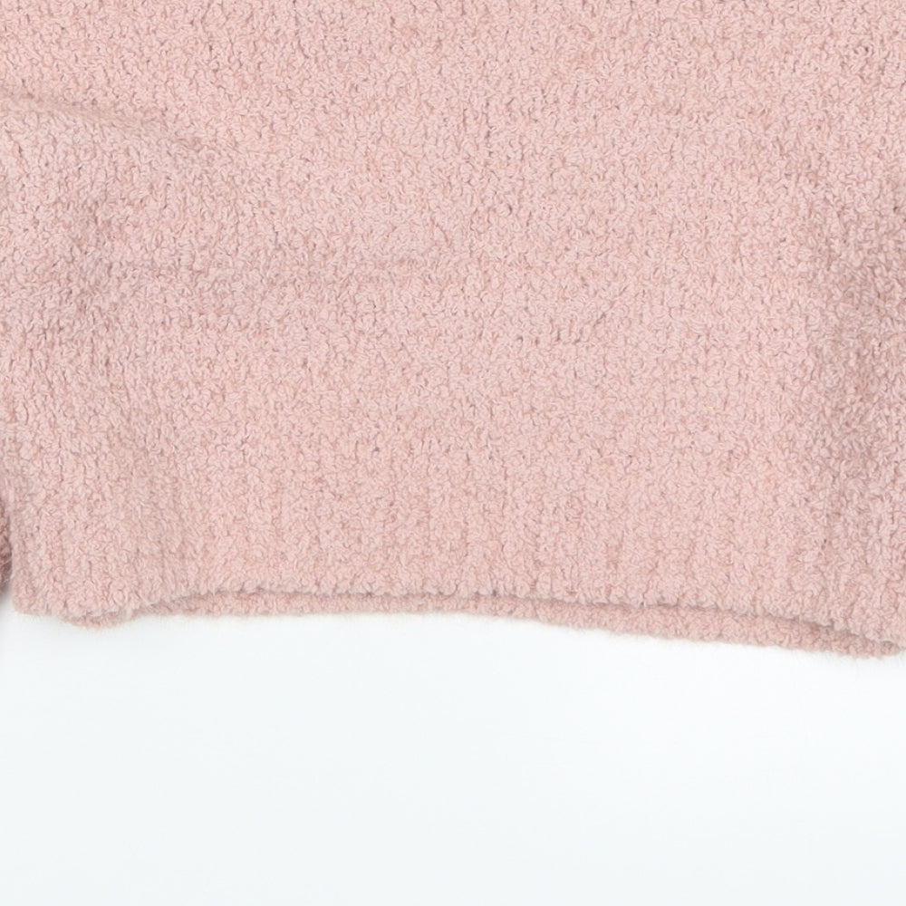 New Look Girls Pink   Pullover Jumper Size 10-11 Years