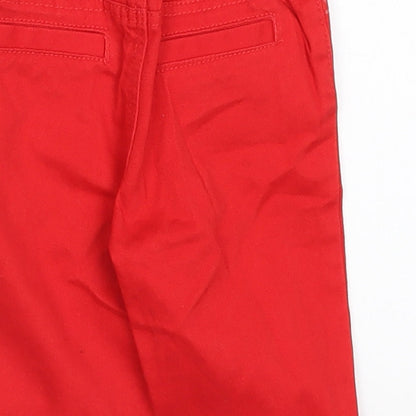 F&F Baby Red  Denim Capri Trousers Size 3-6 Months