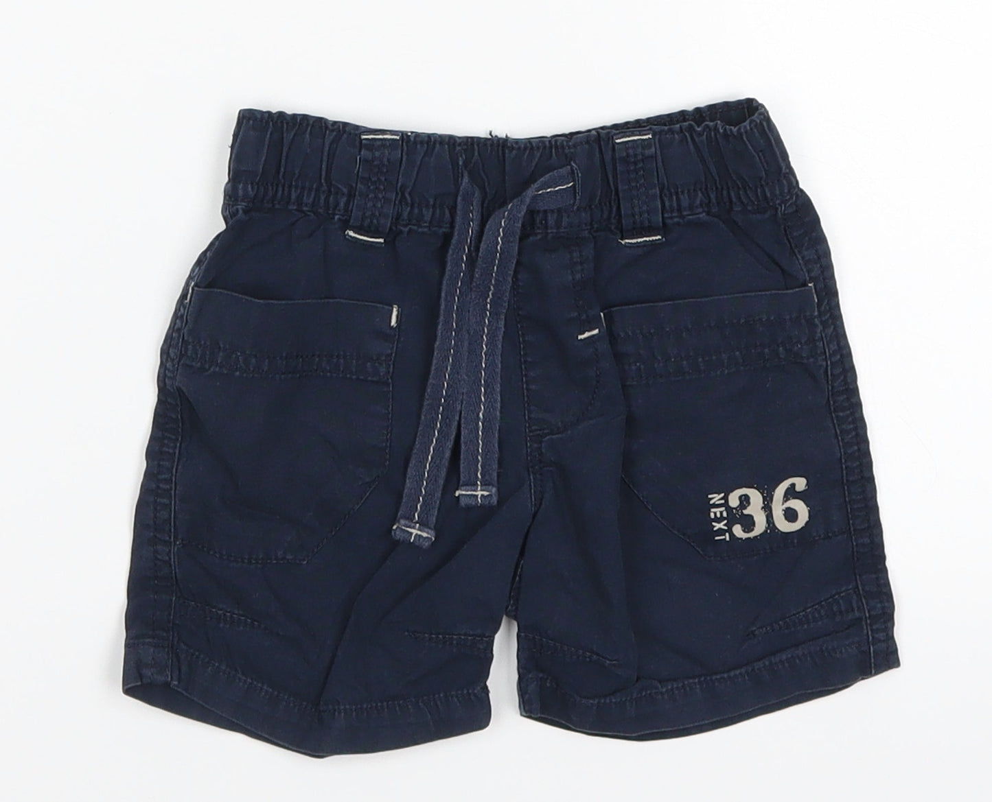 NEXT Boys Blue   Cropped Trousers Size 6-9 Months  - Next 36