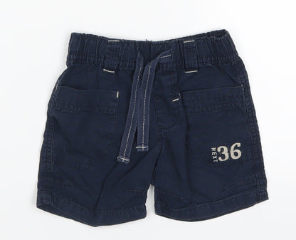 NEXT Boys Blue   Cropped Trousers Size 6-9 Months  - Next 36
