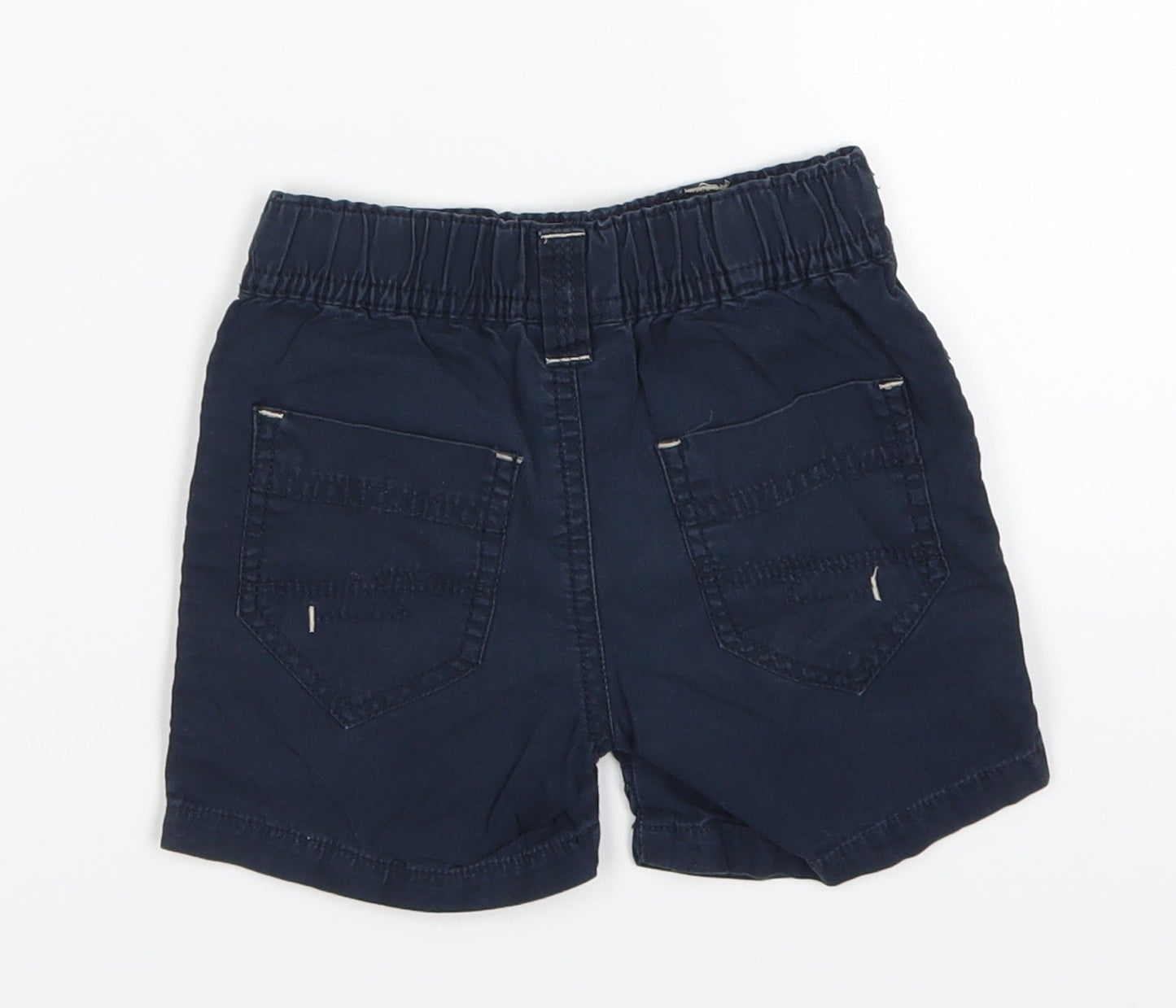 NEXT Boys Blue   Cropped Trousers Size 6-9 Months  - Next 36