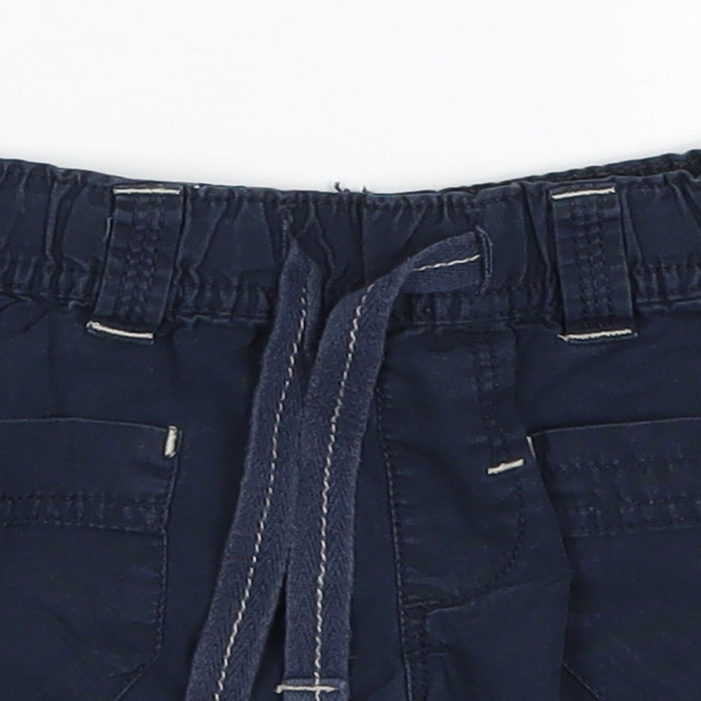 NEXT Boys Blue   Cropped Trousers Size 6-9 Months  - Next 36