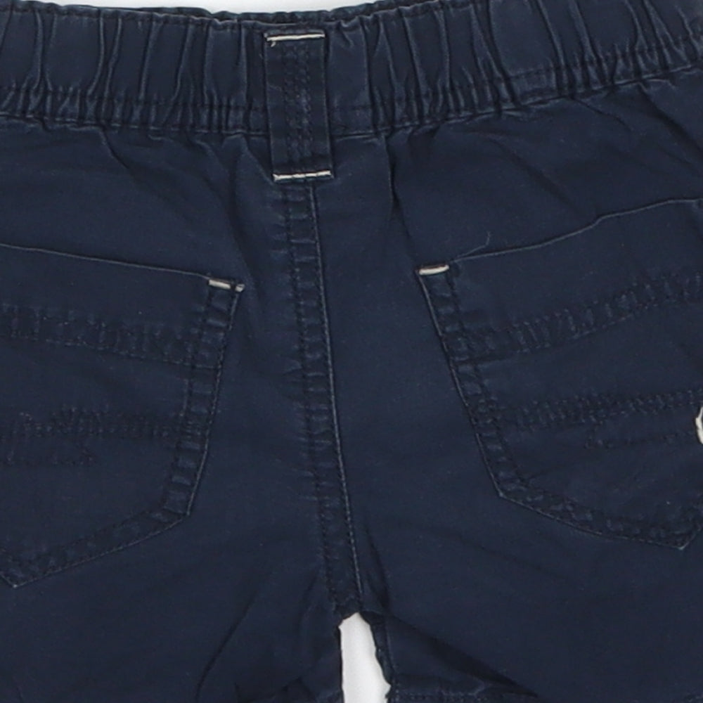 NEXT Boys Blue   Cropped Trousers Size 6-9 Months  - Next 36