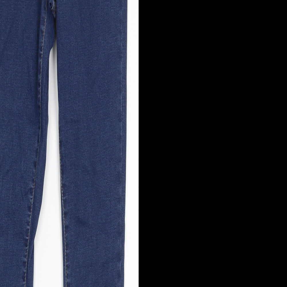 Denim Co Womens Blue  Denim Skinny Jeans Size 10 L29 in