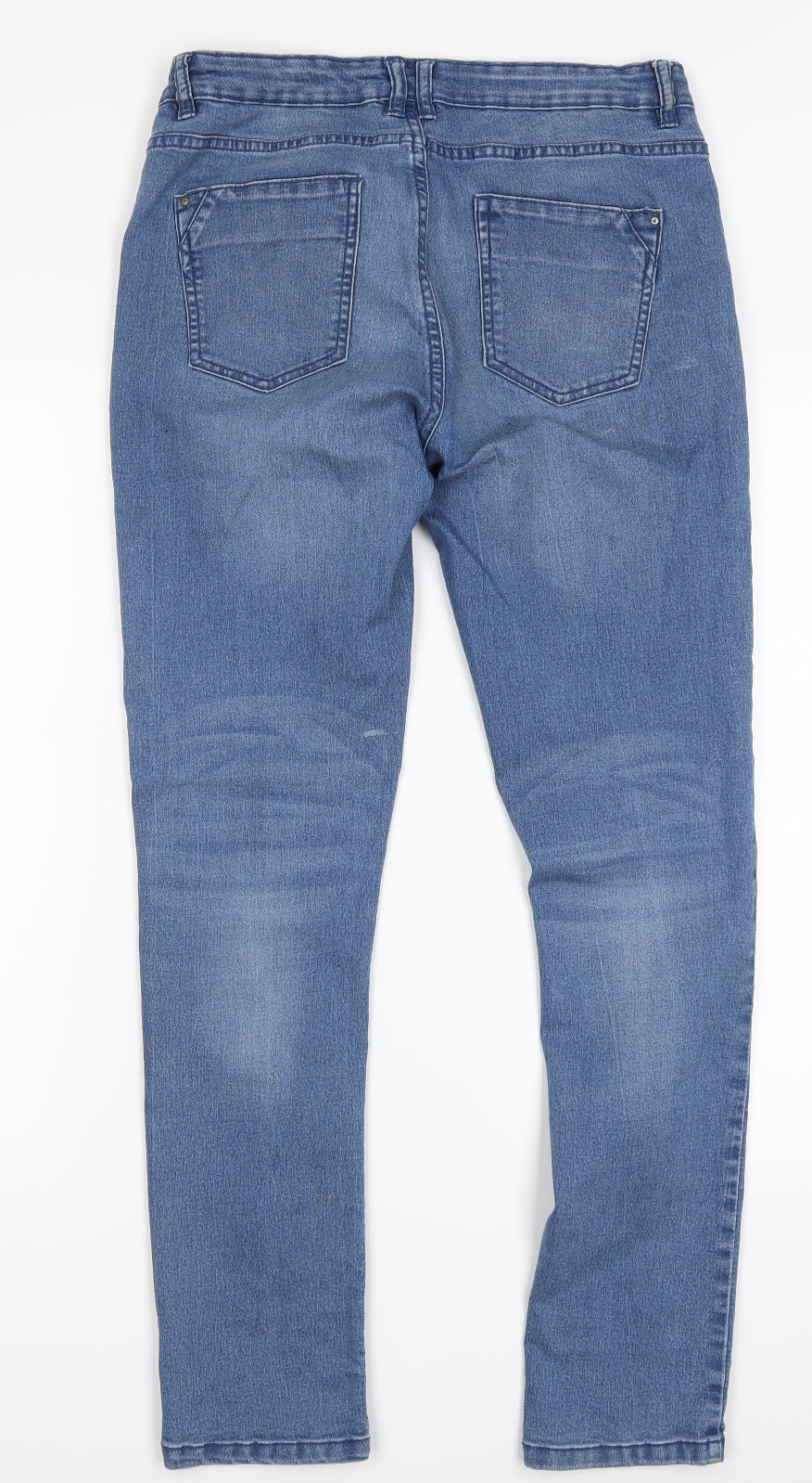 Denim Co Womens Blue  Denim Skinny Jeans Size 10 L30 in