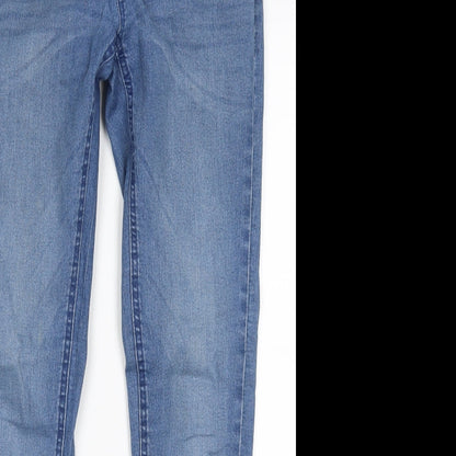 Denim Co Womens Blue  Denim Skinny Jeans Size 10 L30 in