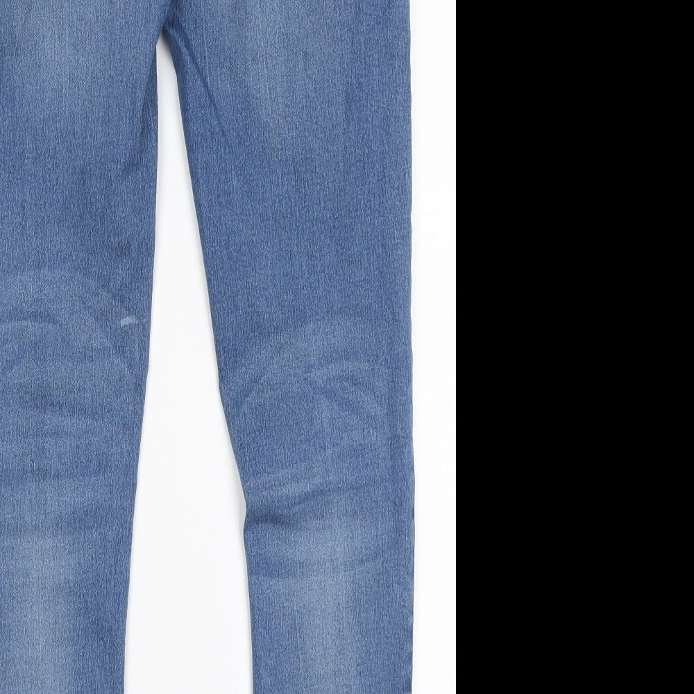 Denim Co Womens Blue  Denim Skinny Jeans Size 10 L30 in
